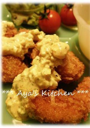 *フライ★カレー風味のタルタルソース*-レシピのメイン写真