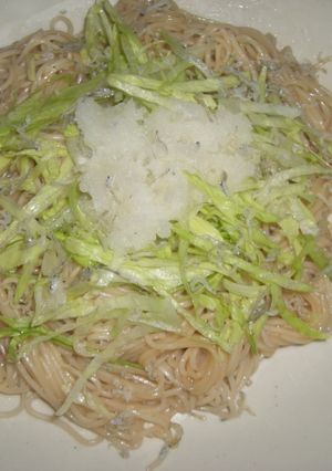 じゃこと生姜のパスタ-レシピのメイン写真