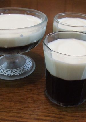 コーヒーゼリーブランマンジェ-レシピのメイン写真