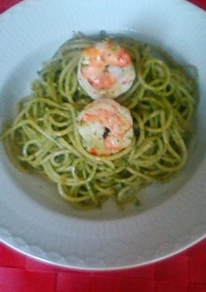 ☆海老のバジルパスタ☆-レシピのメイン写真