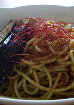 お茄子のピリカラ焼きそば-レシピのメイン写真