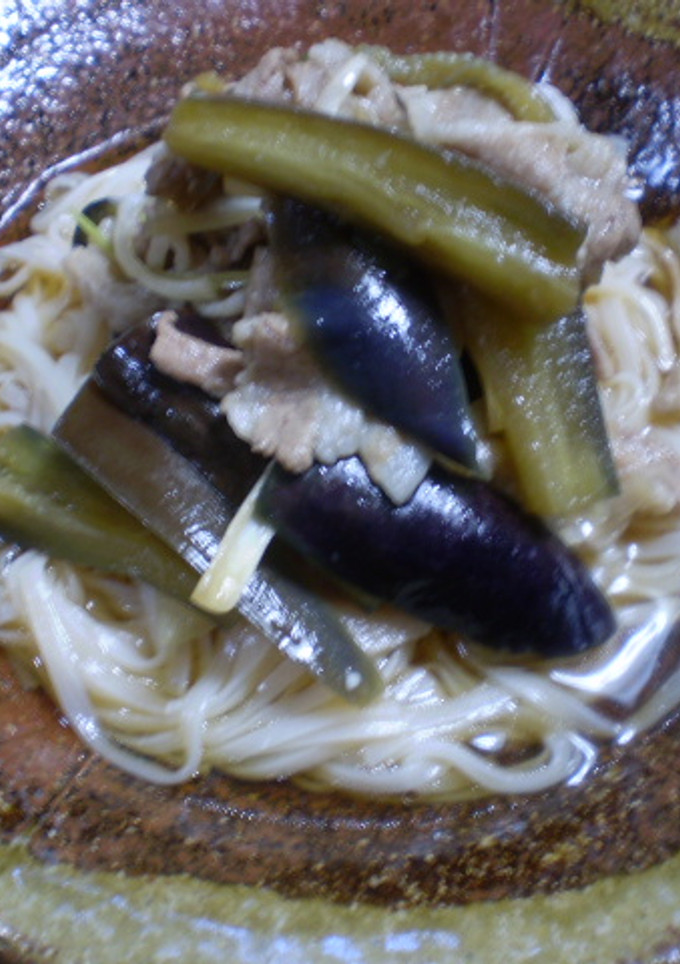 簡単！冷やし肉うどん-レシピのメイン写真