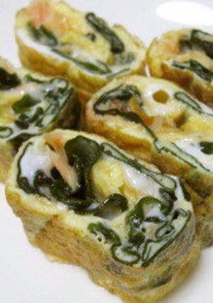 焼鮭の玉子焼き-レシピのメイン写真
