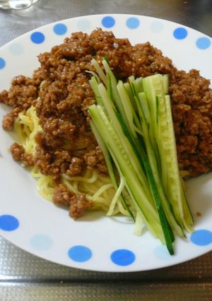 ジャージャー麺-レシピのメイン写真