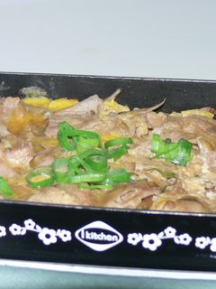 豚肉とごぼうの卵とじ-レシピのメイン写真