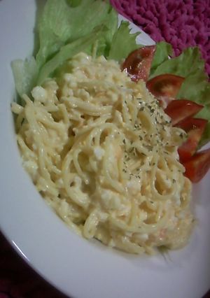 とろり〜♪クリーミースパサラダ-レシピのメイン写真