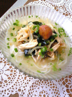 あっさり!冷やしラーメン風そうめん♡-レシピのメイン写真
