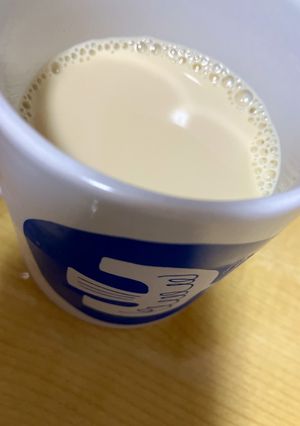 混ぜるだけ🩷特濃豆乳とめんつゆで和風冷製スープ✨-レシピのメイン写真