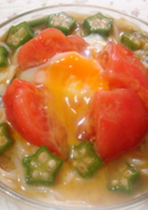 とろっと甘口♪冷たいカレースープ素麺-レシピのメイン写真