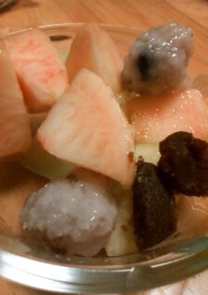 季節のフルーツぜんざい-レシピのメイン写真