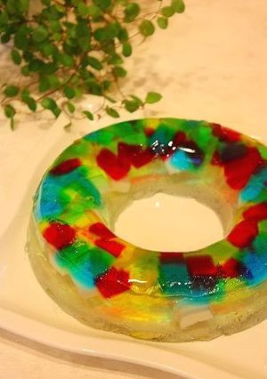 夏色、しゅわしゅわ万華鏡ゼリー♪-レシピのメイン写真
