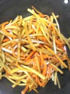 美味しい金平ごぼう-レシピのメイン写真