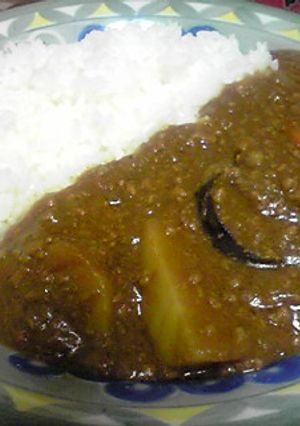 美味しい！挽肉なすトマトカレー☆-レシピのメイン写真