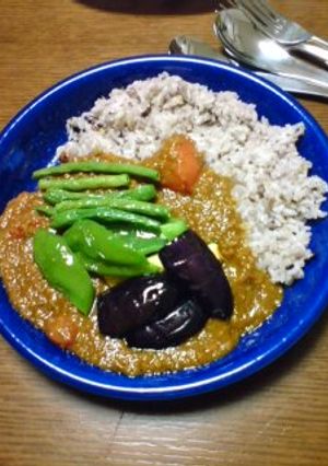 夏野菜のカレー-レシピのメイン写真
