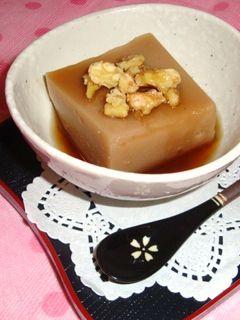 もっちりなくるみ豆腐-レシピのメイン写真