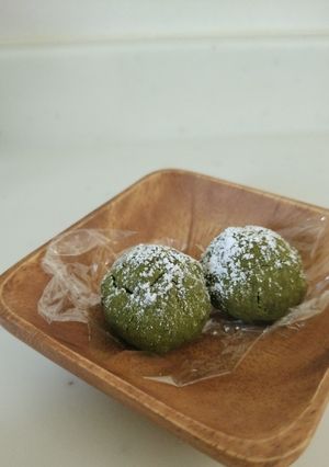 サクほろ米粉☆抹茶スノーボール-レシピのメイン写真