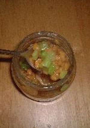 離乳食（後期）★納豆きゅうり★-レシピのメイン写真