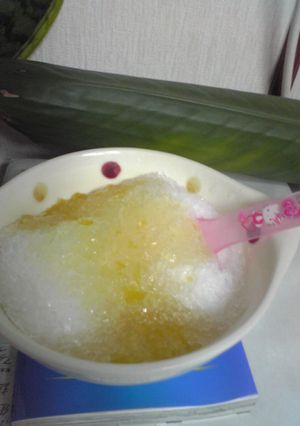 さっぱりサワードリンクのかき氷-レシピのメイン写真