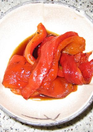 簡単！パプリカの焼き浸し-レシピのメイン写真