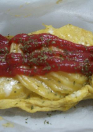 レンジで♪ スパニッシュ風オムレツ-レシピのメイン写真