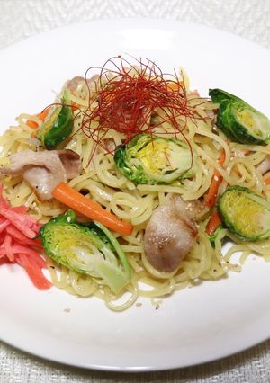 メキャベツたっぷり塩焼きそば-レシピのメイン写真