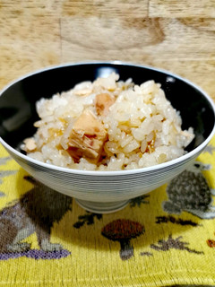 簡単 ツナ缶となめ茸だけ 炊き込みご飯-レシピのメイン写真
