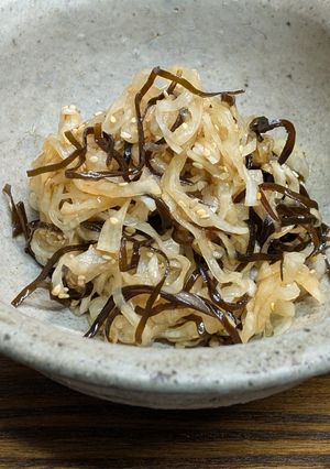 ちょっと余った昆布佃煮の大根和え物-レシピのメイン写真