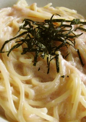 明太クリームパスタ-レシピのメイン写真