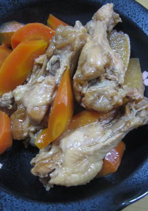 鶏手羽元のウマウマ煮-レシピのメイン写真