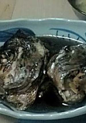 鯛のアラ煮-レシピのメイン写真