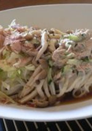 ツナときゅうりでサラダうどん-レシピのメイン写真