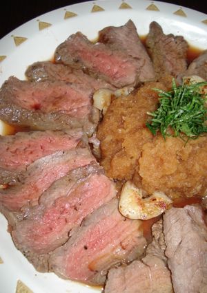 ☆黒酢で絶品☆おろしステーキソース☆-レシピのメイン写真