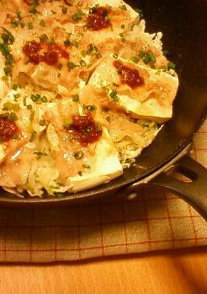 さっぱり〜♪梅ポン豚豆腐♪-レシピのメイン写真