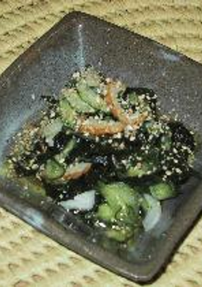 超簡単！きゅうりとワカメの酢の物-レシピのメイン写真