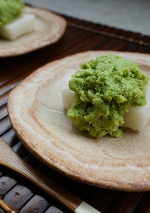 ＦＰで簡単♥♡枝豆ｄｅずんだ餅-レシピのメイン写真