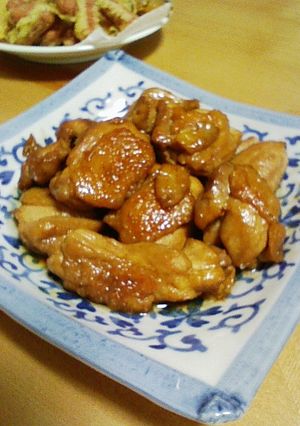 鶏の炒め煮　さっぱりスタミナ-レシピのメイン写真