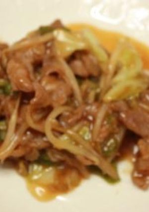 豚肉とキャベツの酢醤油炒め♡-レシピのメイン写真