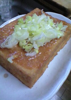 簡単★「タカラ本みりん」の厚揚げ味噌だれ-レシピのメイン写真