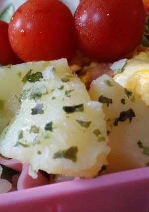 レンジで！お弁当に♪のり塩じゃがバター-レシピのメイン写真