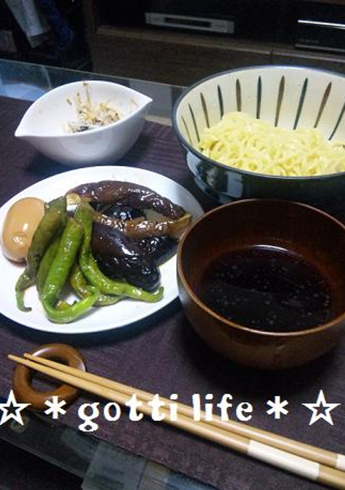 茄子とししとうの中華風煮びたし-レシピのメイン写真
