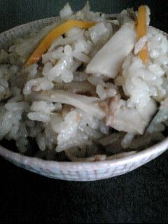 食感は松茸!?おいしい炊き込みごはん☆-レシピのメイン写真