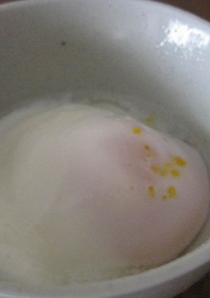 レンジで簡単☆温泉たまごちゃん♪-レシピのメイン写真
