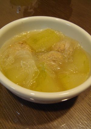 とろ～りとろける冬瓜と肉団子の中華スープ-レシピのメイン写真