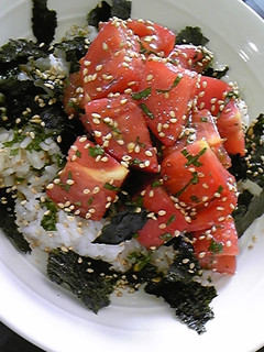 簡単☆トマト丼-レシピのメイン写真