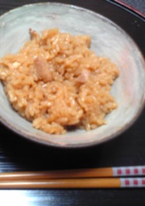 簡単かしわご飯-レシピのメイン写真