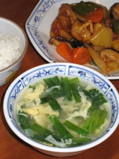 我が家の★ニラ玉スープ-レシピのメイン写真