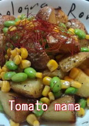 簡単！ポテトのオイル☆蒸し焼き-レシピのメイン写真
