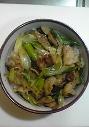 豚バラ丼-レシピのメイン写真