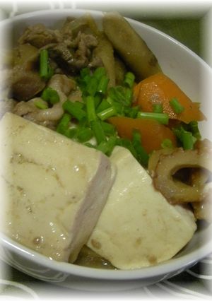 節約♪具沢山な肉豆腐☆-レシピのメイン写真