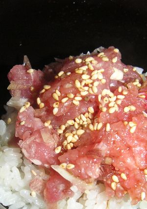 夏限定手作り　ミョウガのネギトロ-レシピのメイン写真
